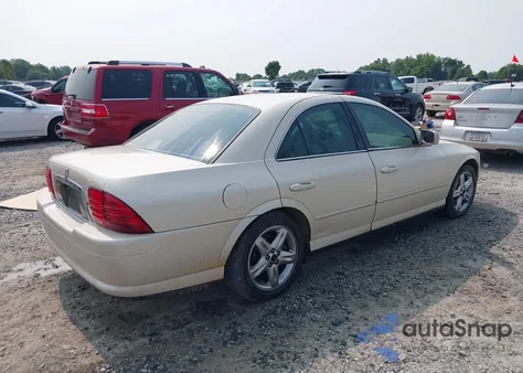 2002 Lincoln Ls V8 Auto z USA, uszkodzony, nr VIN 1LNHM87A82Y705696